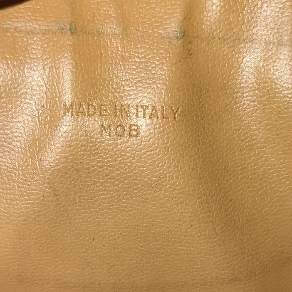 VINTAGE CELINE MACADAM CLUTCH EUC - Picture 9 of 11